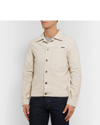 hellbeige Jeansjacke von Tom Ford