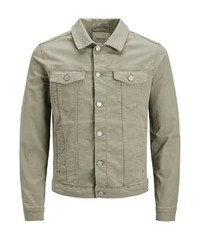 hellbeige Jeansjacke von Jack & Jones