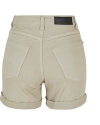 hellbeige Jeansshorts von Urban Classics