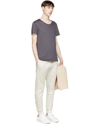 hellbeige Jogginghose von Helmut Lang