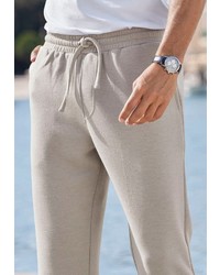 hellbeige Jogginghose von John Devin