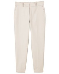 hellbeige Karottenhose von Mango
