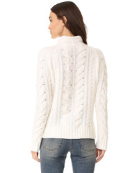 hellbeige Kaschmirpullover von Club Monaco