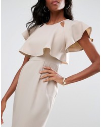 hellbeige Kleid von Asos