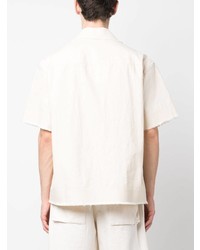 hellbeige Kurzarmhemd von Jacquemus