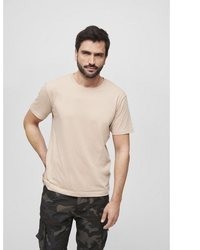 hellbeige Kurzarmhemd von Brandit