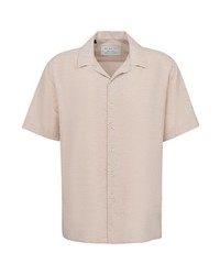 hellbeige Kurzarmhemd von Bugatti