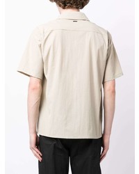 hellbeige Kurzarmhemd von Norse Projects