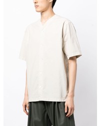 hellbeige Kurzarmhemd von Norse Projects