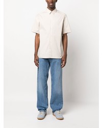 hellbeige Kurzarmhemd von Calvin Klein