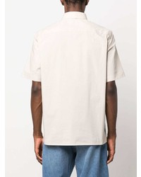 hellbeige Kurzarmhemd von Calvin Klein