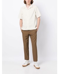 hellbeige Kurzarmhemd von Paul Smith