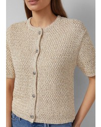 hellbeige Kurzarmpullover von s.Oliver