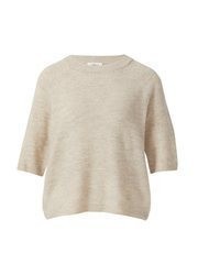 hellbeige Kurzarmpullover von s.Oliver