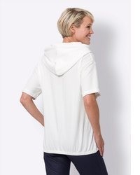 hellbeige Kurzarmpullover von Sieh an!