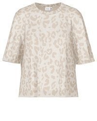 hellbeige Kurzarmpullover von Vila
