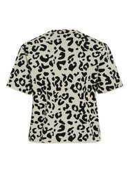 hellbeige Kurzarmpullover von Vila