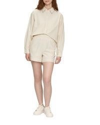 hellbeige Langarmbluse von QS