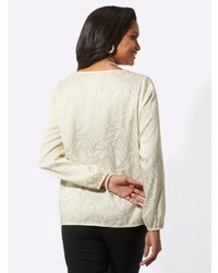 hellbeige Langarmbluse von Witt