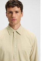 hellbeige Langarmhemd von Boss Orange