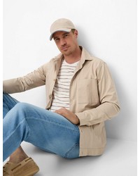 hellbeige Langarmhemd von Brax