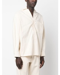 hellbeige Langarmhemd von Jacquemus