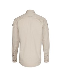 hellbeige Langarmhemd von camel active