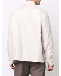 hellbeige Langarmhemd von Acne Studios