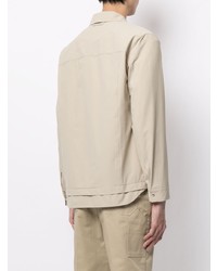 hellbeige Langarmhemd von Solid Homme