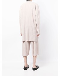 hellbeige Langarmhemd von Homme Plissé Issey Miyake