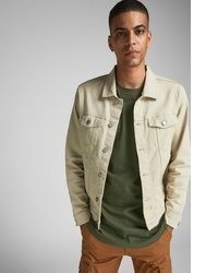hellbeige Langarmhemd von Jack & Jones