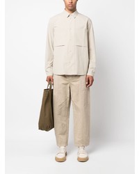 hellbeige Langarmhemd von Norse Projects