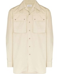 hellbeige Langarmhemd von Lemaire