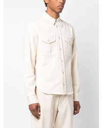 hellbeige Langarmhemd von MARANT