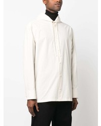 hellbeige Langarmhemd von Jil Sander