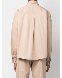 hellbeige Langarmhemd von Acne Studios