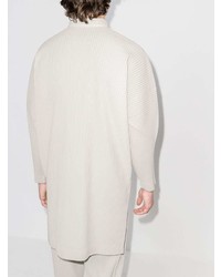 hellbeige Langarmhemd von Homme Plissé Issey Miyake