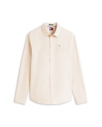 hellbeige Langarmhemd von Tommy Jeans