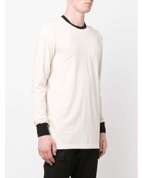 hellbeige Langarmshirt von Rick Owens