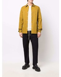 hellbeige Langarmshirt von Rick Owens