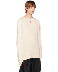 hellbeige Langarmshirt von Marine Serre