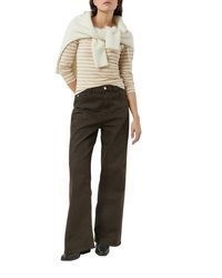 hellbeige Langarmshirt von Comma