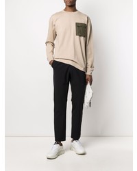 hellbeige Langarmshirt von Soulland