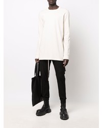 hellbeige Langarmshirt von Rick Owens