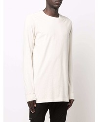 hellbeige Langarmshirt von Rick Owens