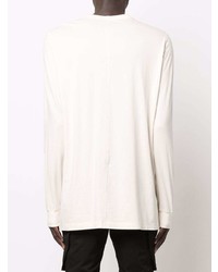 hellbeige Langarmshirt von Rick Owens