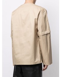 hellbeige Langarmshirt von Jil Sander