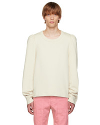 hellbeige Langarmshirt von Dries Van Noten