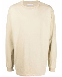 hellbeige Langarmshirt von John Elliott