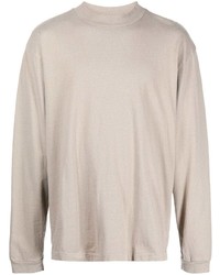 hellbeige Langarmshirt von John Elliott